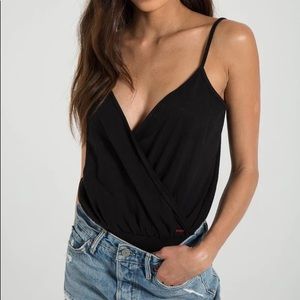 n:Philanthropy Bodysuit in Black